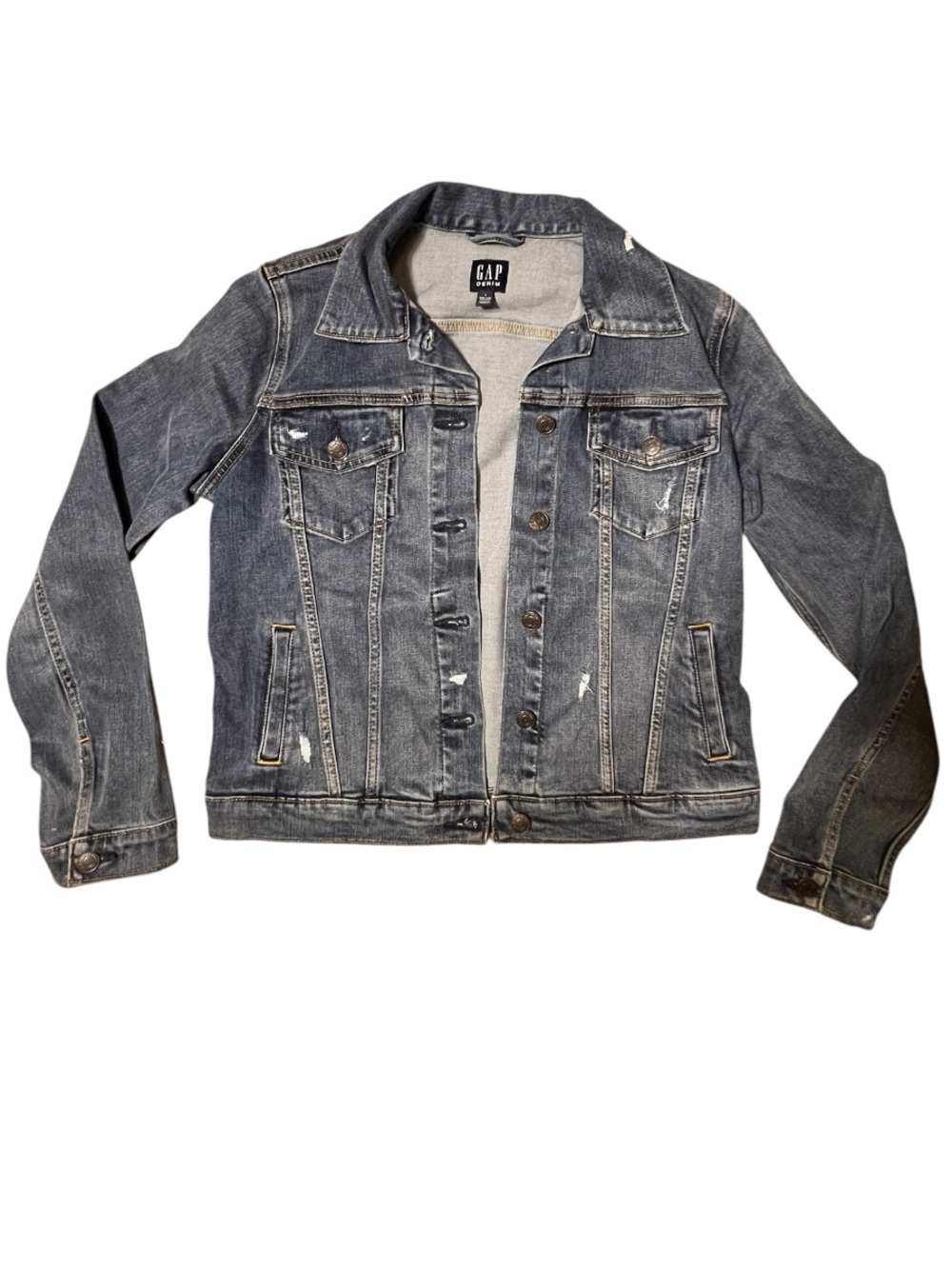 GAP Faded Indigo Denim Jacket